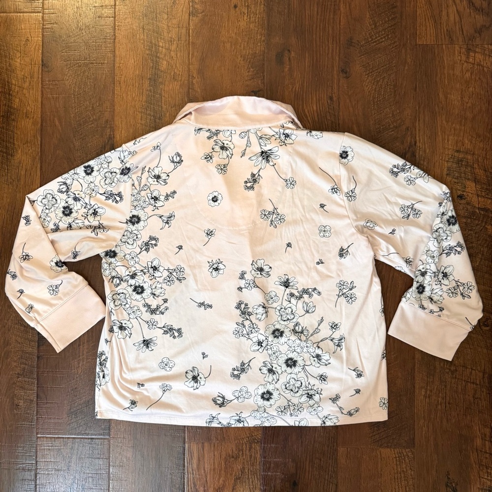 FLORA NIKROOZ 2 piece pajama lounge set, size XL - Picture 5 of 11